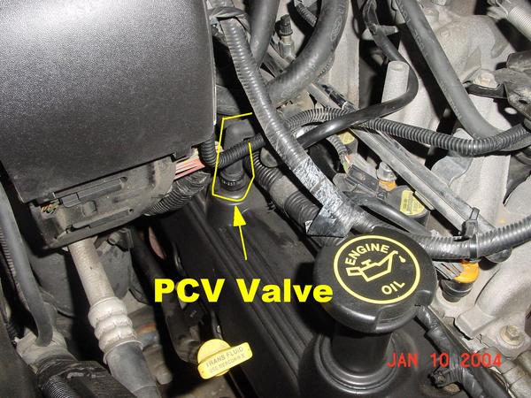 PCV valve replacement
